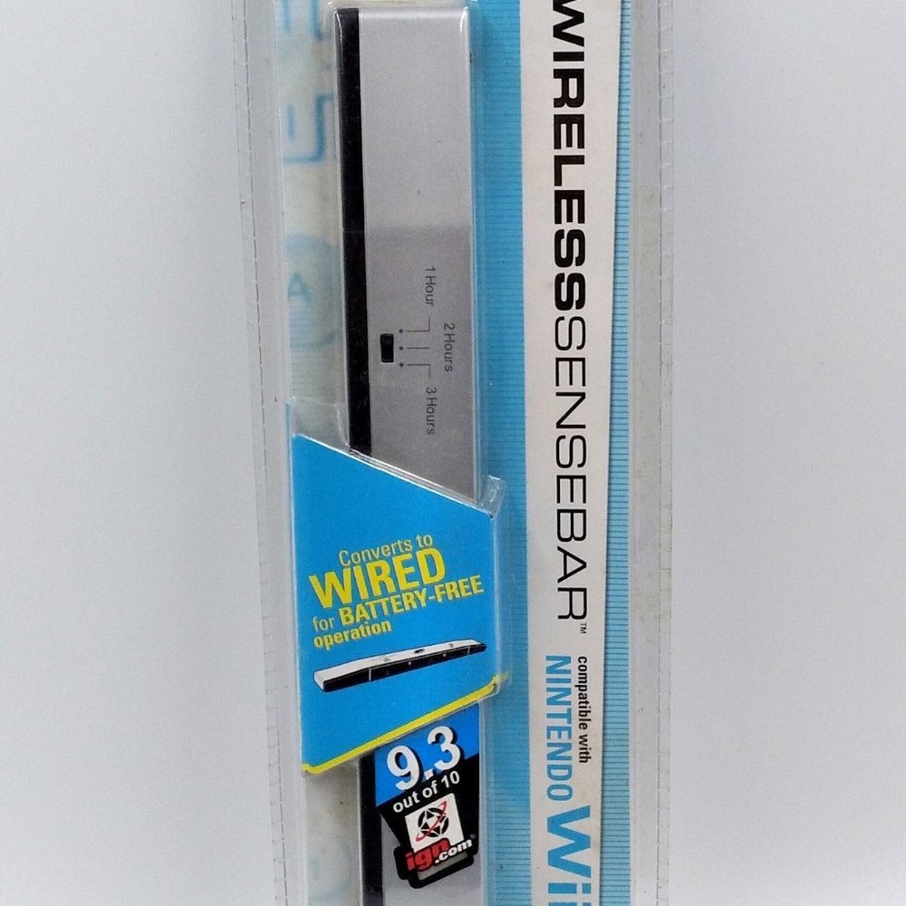 GameShark Wireless Sensebar Compatible with Nintendo Wii